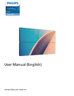 Предварительный просмотр 1 страницы Philips X Series User Manual