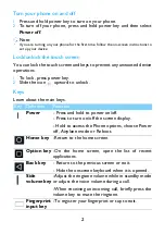 Preview for 2 page of Philips X818 Manual