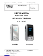 Philips Xenium 9@9e Service Manual preview