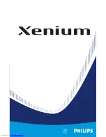 Philips Xenium User Manual preview