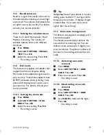 Preview for 31 page of Philips XL 660 User Manual