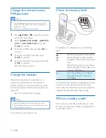 Предварительный просмотр 12 страницы Philips XL300 User Manual