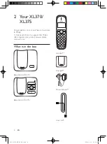 Preview for 8 page of Philips XL370 User Manual