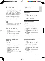 Preview for 23 page of Philips XL370 User Manual