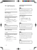 Preview for 26 page of Philips XL370 User Manual