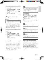 Preview for 27 page of Philips XL370 User Manual