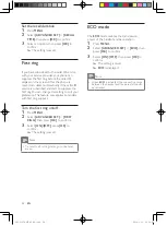 Preview for 28 page of Philips XL370 User Manual