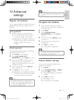 Preview for 31 page of Philips XL370 User Manual