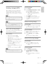 Preview for 35 page of Philips XL370 User Manual