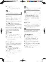 Preview for 36 page of Philips XL370 User Manual