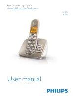 Philips XL390 User Manual предпросмотр