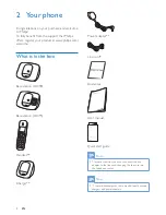 Preview for 6 page of Philips XL390 User Manual