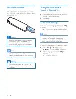 Preview for 10 page of Philips XL390 User Manual