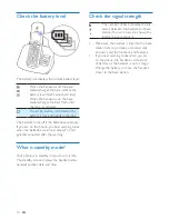 Preview for 12 page of Philips XL390 User Manual