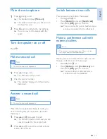 Preview for 15 page of Philips XL390 User Manual