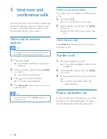 Preview for 16 page of Philips XL390 User Manual