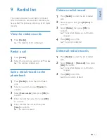 Preview for 23 page of Philips XL390 User Manual