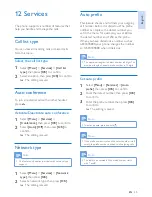 Preview for 27 page of Philips XL390 User Manual