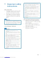 Preview for 5 page of Philips XL490 User Manual