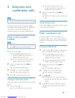 Preview for 17 page of Philips XL490 User Manual