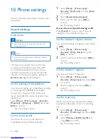 Preview for 26 page of Philips XL490 User Manual