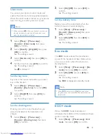 Preview for 27 page of Philips XL490 User Manual