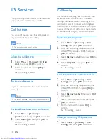 Preview for 36 page of Philips XL490 User Manual