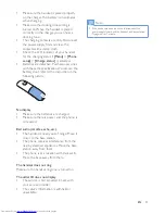 Предварительный просмотр 47 страницы Philips XL490 User Manual