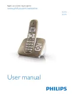 Preview for 1 page of Philips XL590 User Manual