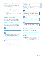 Preview for 15 page of Philips XL590 User Manual