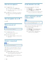 Preview for 16 page of Philips XL590 User Manual