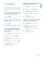 Preview for 25 page of Philips XL590 User Manual