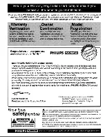 Preview for 2 page of Philips XS1956CI Instructions For Use Manual