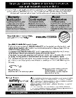 Preview for 2 page of Philips XS2757C Instructions For Use Manual