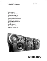 Philips XX-FWM779/22 User Manual предпросмотр