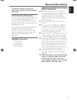 Preview for 7 page of Philips XX-MC-122/22 Manual