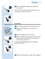 Preview for 17 page of Philips YS524 User Manual