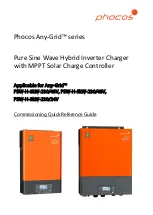 Предварительный просмотр 1 страницы Phocos Any-Grid PSW-H-3kW-230/24V Quick Reference Manual