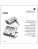 Phocos CMM User Manual предпросмотр