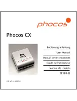 Phocos CX10 User Manual preview