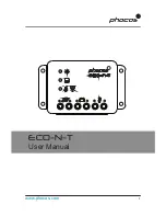 Phocos ECO-N-T User Manual preview