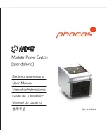 Preview for 1 page of Phocos MPS45 User Manual