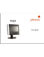 Phocos TV07 User Manual предпросмотр