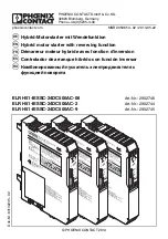 Preview for 1 page of Phoenix Contact 2902744 Manual