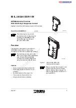 Preview for 1 page of Phoenix Contact IB IL 24/230 DOR 1/W Datasheet