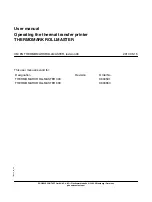 Preview for 2 page of Phoenix Contact THERMOMARK ROLLMASTER 300 User Manual