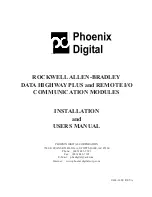 Preview for 1 page of PHOENIX DIGITAL OCM-DPR-1 Installation And User Manual