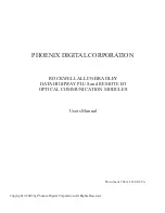 Preview for 2 page of PHOENIX DIGITAL OCM-DPR-1 Installation And User Manual