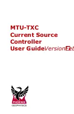 Предварительный просмотр 3 страницы Phoenix Geophysics MTU-TXC User Manual