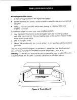 Preview for 4 page of Phoenix Gold MPS2500 Owner'S Manual